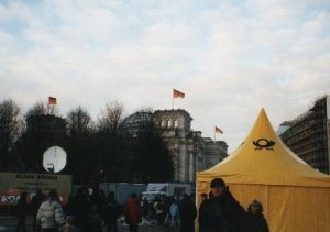 Reichstag in the distance