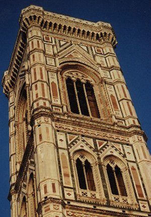 Campanile, dome with bells as part of the Duomo