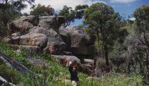 Granite outcrops